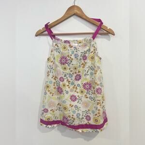 Hanna Andersson Girls Floral Cotton Dress 100 US4